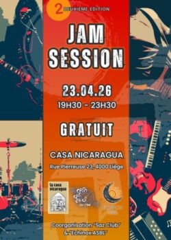 Jam electro accoustique casa nicaragua avril
